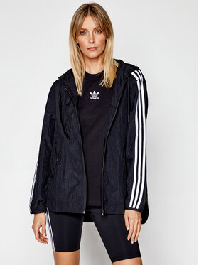 adidas adidas Вітровка Windbreaker GN2780 Чорний Loose Fit