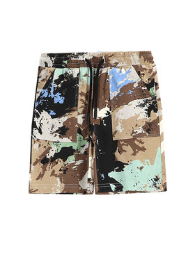 Coccodrillo Coccodrillo Pantaloni scurți sport WC5121501WBK Colorat Regular Fit