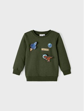 NAME IT NAME IT Bluză 13221575 Verde Regular Fit