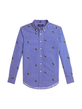 Polo Ralph Lauren Polo Ralph Lauren Πουκάμισο 323A96287001 Μπλε Regular Fit