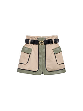 Abel & Lula Abel & Lula Sukně z imitace kůže 5523 Béžová Regular Fit