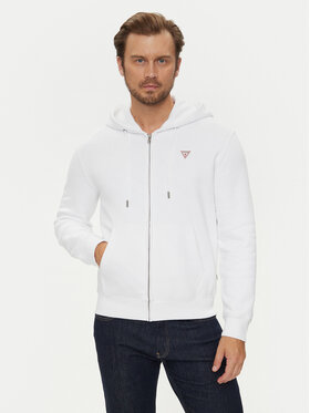 Guess Jeans Guess Jeans Sweatshirt M4YQ28 K9V31 Weiß Regular Fit