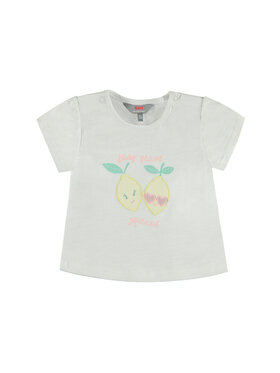 Kanz Kanz T-Shirt 1832163-1000 Biały Basic Fit