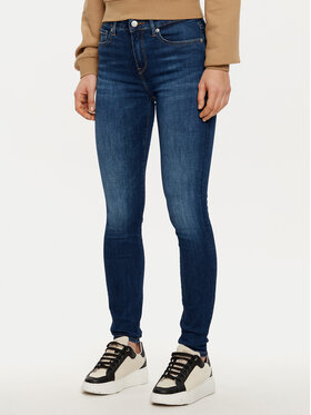 Tommy Hilfiger Tommy Hilfiger Traperice WW0WW45010 Tamnoplava Slim Fit