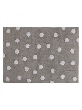 Lorena Canals Lorena Canals Dywan dziecięcy Dywan Bawełniany Topos Grey 120x160 cm Szary