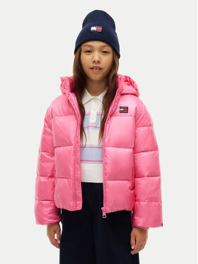 Tommy Hilfiger Tommy Hilfiger Žieminė striukė KG0KG09586 Rožinė Regular Fit