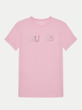 Guess Guess T-Shirt J5GI38 J1314 Rosa Regular Fit