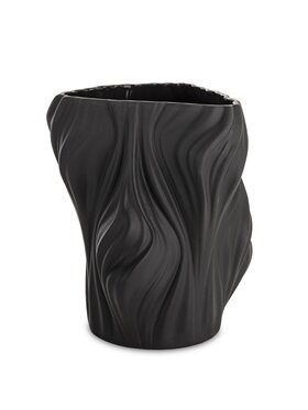 MIAhome MIAhome Wazon porcelanowy IRREGULAR Czarny