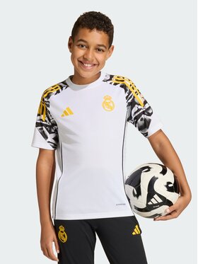 adidas adidas Koszulka techniczna Real Madrid Avengers 25/26 Tiro25 Competition Training Jersey Biały Regular Fit