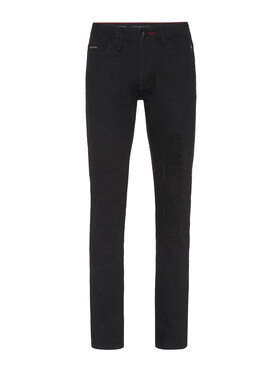 PHILIPP PLEIN PHILIPP PLEIN Jeansy 14739 Černá Straight Leg