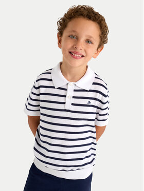 Mayoral Mayoral Tricou polo 3104 Alb Regular Fit