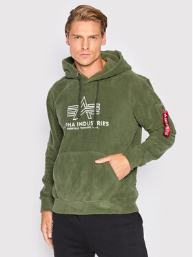 Alpha Industries Alpha Industries Fleecejacke Basic 118341 Grün Regular Fit