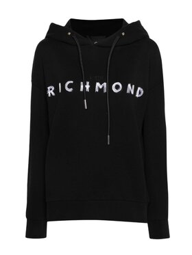 John Richmond John Richmond Felpa Felpa da donna John Richmond Nero Regular Fit