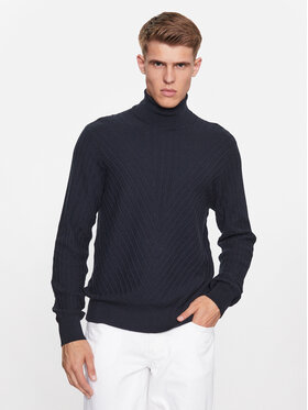 Armani Exchange Armani Exchange Rollkragenpullover 6RZM2J ZM3FZ 1510 Dunkelblau Regular Fit