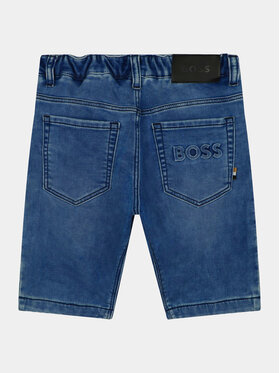 Boss Jeans Kratke Hlače J50778 M Modra Regular Fit