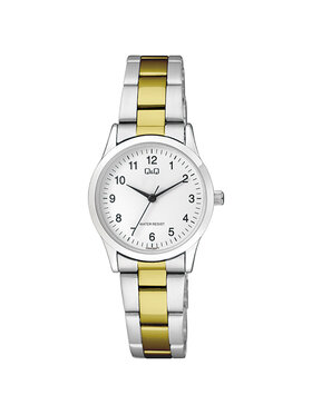 Q&Q Q&Q Zegarek C09A-006P Srebrny