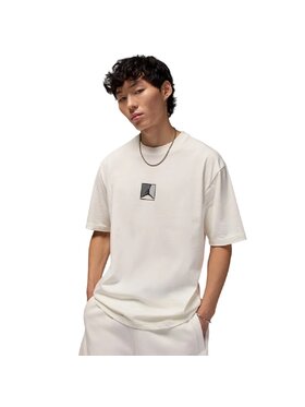 Nike Nike T-Shirt Brooklyn Crew Biały Regular Fit