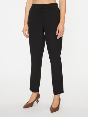 Vila Vila Pantaloni di tessuto Kamma 14084356 Nero Regular Fit