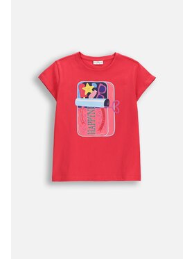Coccodrillo Coccodrillo T-Shirt WC6143203QGJ-029 Różowy Regular Fit