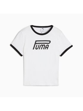 Puma Puma T-Shirt 632122 Biały Regular Fit