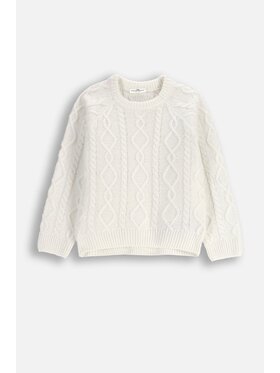 Coccodrillo Coccodrillo Sweter ZC5172101WGK-003 Écru Regular Fit