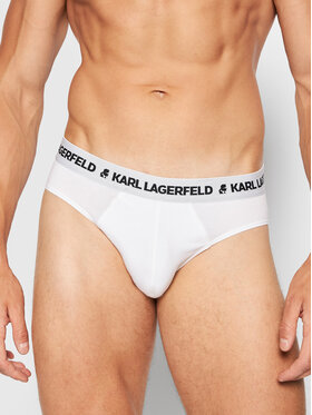 KARL LAGERFELD Set 3 Sponjic Logo 211M2103 Bela