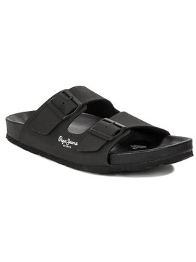Pepe Jeans Pepe Jeans Klapki PMS90101-999 Czarny