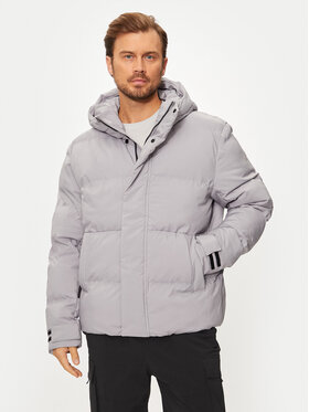 4F 4F Kurtka zimowa 4FWAW24TDJAM479 Szary Loose Fit