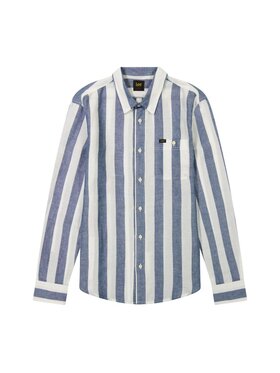 Lee Lee Koszula LEESURE SHIRT 112363902 Biały Regular Fit