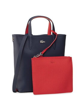 Lacoste Lacoste Rankinė Vertical Shopping Bag NF2991AA Tamsiai mėlyna