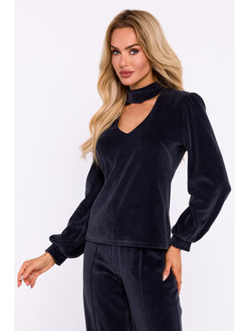 Made of Emotion Made of Emotion Blusa M831 Placcatura in rodio nero Girl Fit