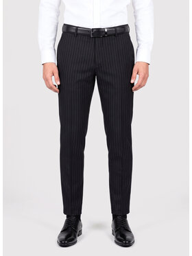 Pako Lorente Pako Lorente Spodnie garniturowe P26WF-6G-011 Czarny Slim Fit