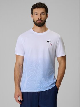 4F 4F T-Shirt 4FRSS26TTSHM4040-33A Modrá Regular Fit