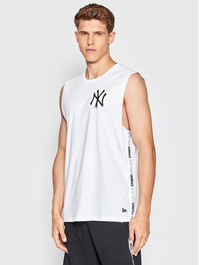 New era MLB Left Chest Logo Tee New York Yankees Sleeveless Crew