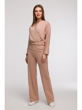 BeWear BeWear Teplákové kalhoty B296 Hnědá Comfortable Fit