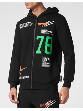Plein Sport Plein Sport Komplet top i spodnie 15905 Czarny Regular Fit
