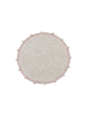 Lorena Canals Lorena Canals Dywan dziecięcy Dywan Bawełniany Bubbly Vintage Nude Ø120 cm Beżowy