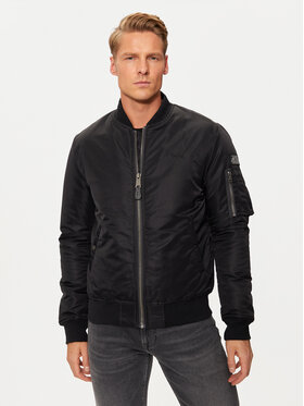 SCHOTT N.Y.C. SCHOTT N.Y.C. Куртка бомбер AIRFORCERS Чорний Regular Fit
