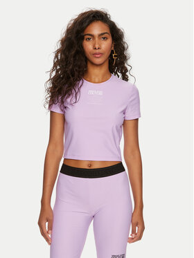 Versace Jeans Couture Versace Jeans Couture Tricou 76HAH602 Violet Slim Fit