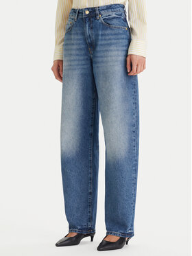Tommy Hilfiger Tommy Hilfiger Blugi WW0WW48535 Albastru Barrel Fit