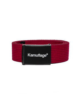 Kamuflage Kamuflage Pasek Męski Classic Bordowy