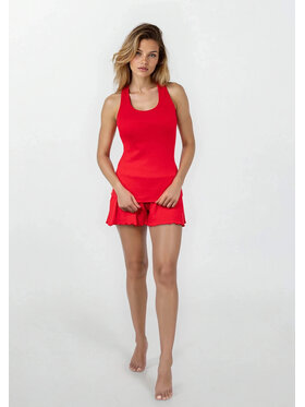 DKaren Sport DKaren Sport Dres DK-K-B5 Czerwony Classic Fit