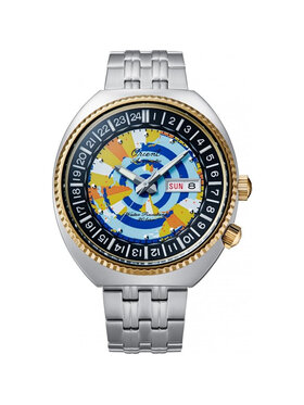 Orient Orient Zegarek RA-AA0E08Y39B Srebrny