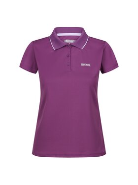 Regatta Regatta Polo Maverick V Fioletowy Short Fit