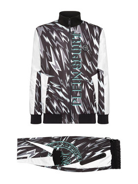 Plein Sport Plein Sport Komplet top i spodnie 3069 Czarny Regular Fit