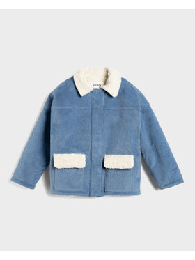 Kid story Kid story Kurtka zimowa KT_AB_C_1 Niebieski Oversize