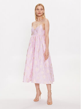 Custommade Custommade Коктейлна рокля Kornelia 999395467 Розов Regular Fit