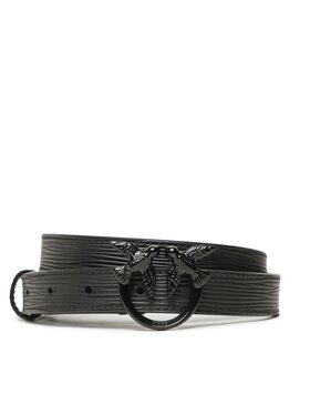 Pinko Pinko Pasek Damski Love Berry H2 Belt PE 23 PLT01 100143 A0R8 Czarny