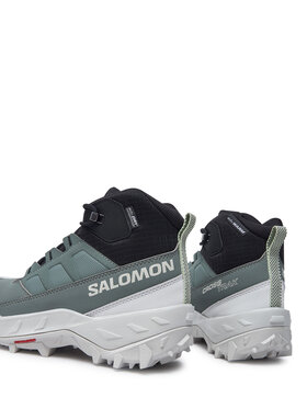 Salomon Trekking čevlji Crosstrak Waterproof L47570400 Zelena