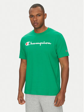 Champion Champion T-Shirt 220256 Zielony Regular Fit